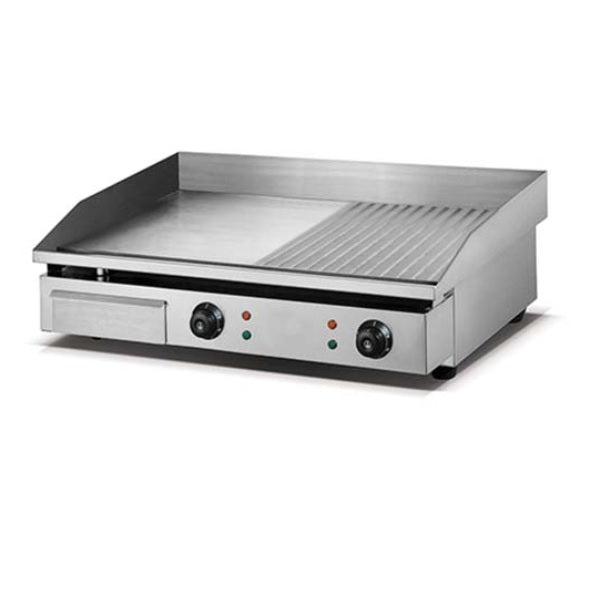 Electric Griddle with Ribbed lines