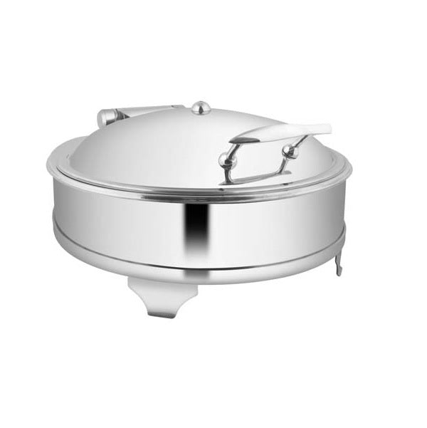 Round SS. Lid Chafer W/E.E. & Frame