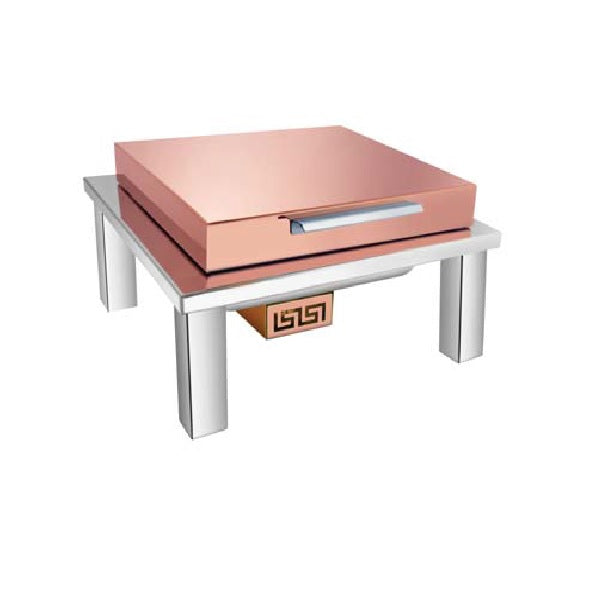 Straight Line Rose Gold Chafer