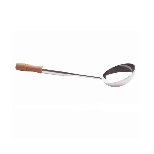 Wooden Handle Tapered Laddle