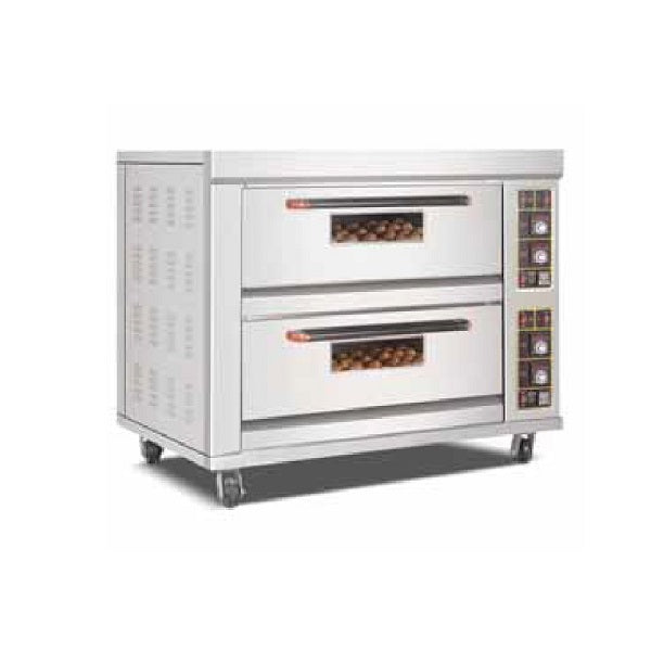 Electric Deck Oven 2 Deck 4 Tray