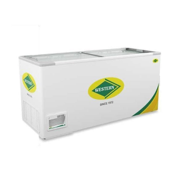 Glass Top Chest Freezer( 529 Litres)