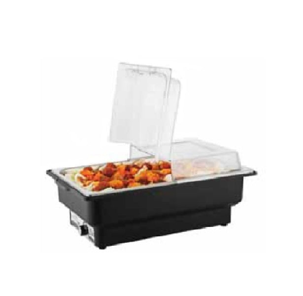 Rectangular Electric Chafer W/ PC Flip Top Cover